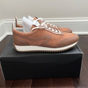 Rag & Bone Retro Runner Henna Brown Leather Size 9